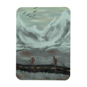 Desolate Road Magnet