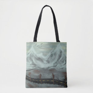 Desolate Road Tote Bag