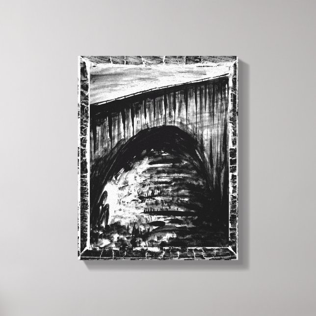 Desolate Soul Canvas Print (Front)