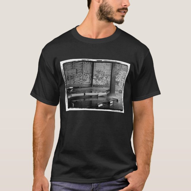 Desolate - Urban Decay Series - Detroit Michigan T-Shirt (Front)