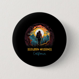 Desolation Wilderness California Souvenir Hiking  6 Cm Round Badge