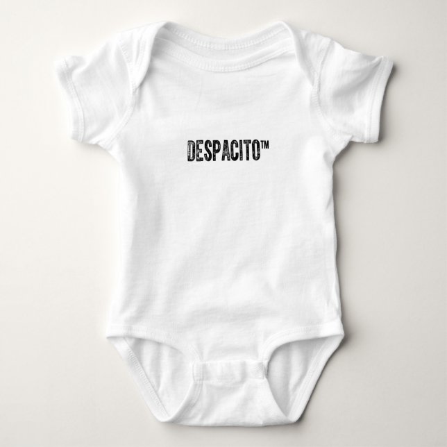 Despacito™ baby bodysuits (Front)