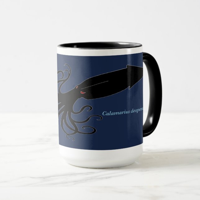 Despair Squid Mug (Front Right)