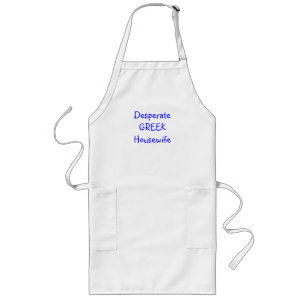 Desperate GREEK Housewife Apron