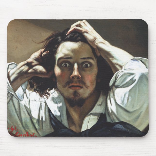 Desperate Man Mouse Pad (Front)