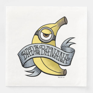 Despicable Me   Minion Bad to the Banana Napkin