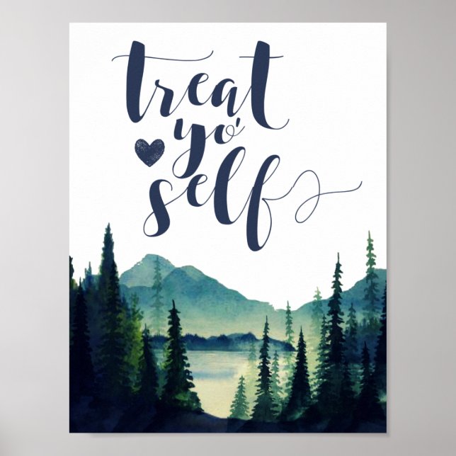 Dessert Bar Sign Wedding Poster (Front)