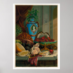 Dessert. Chromolithographs; Still life prints 1910