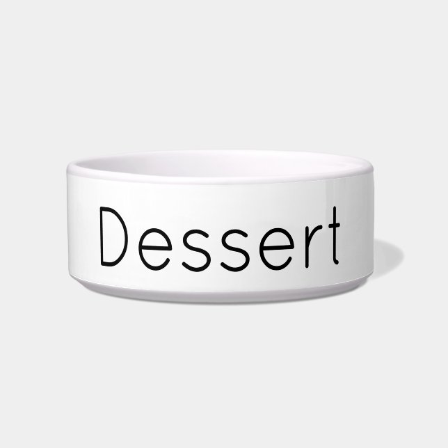 Dessert Dog  Bowl (Front)