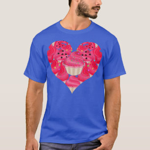 Dessert Love Foodie Baking Frosting Cupcake T-Shirt
