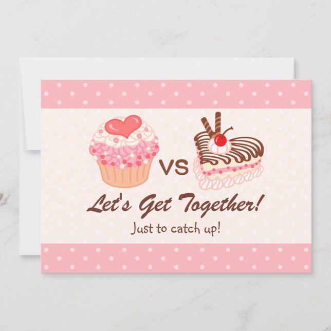 Dessert Party! Invitation (Front)