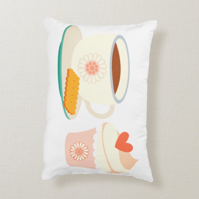 Dessert pillow with sweet dreams (Back(Vertical))