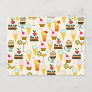 Dessert Postcard