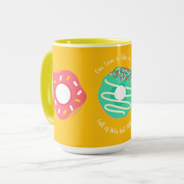 Dessert, Sweet Doughnuts, Doughnuts,Cute,modern Mug (Front Left)