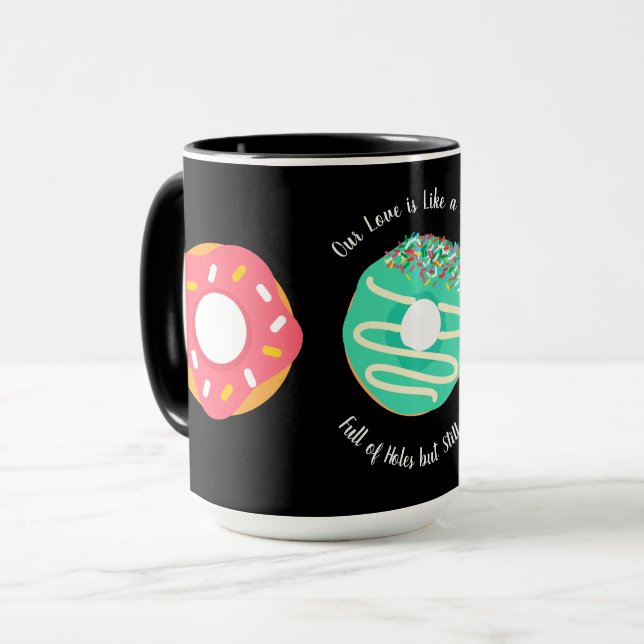Dessert, Sweet Doughnuts, Doughnuts,Cute,modern Mug (Front Left)