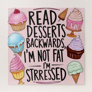 Desserts Stressed Jigsaw Puzzle