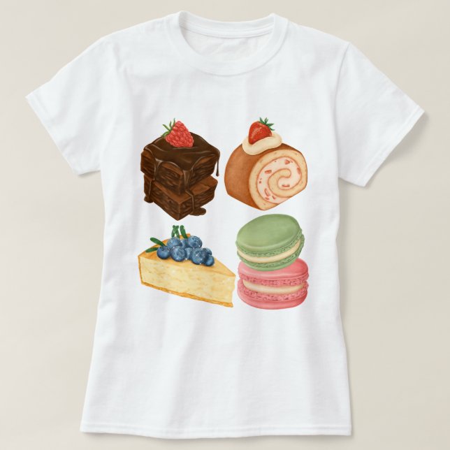 Desserts T-Shirt (Design Front)