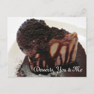 Desserts, You & Me Postcard