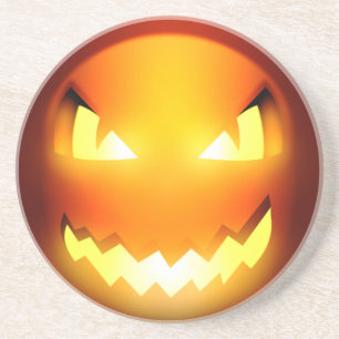 Dessous De Verre En Grès Pumpkinmoji Coaster