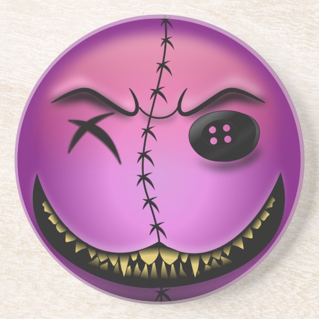 Dessous De Verre En Grès Scarmoji Coaster (Front)