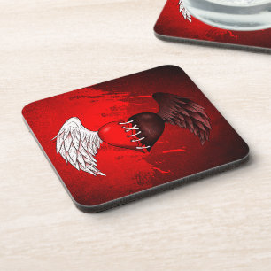 Dessous-de-verre Mi-ange mi-démon Coaster