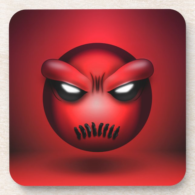 Dessous-de-verre Mutemoji Coaster (Front)