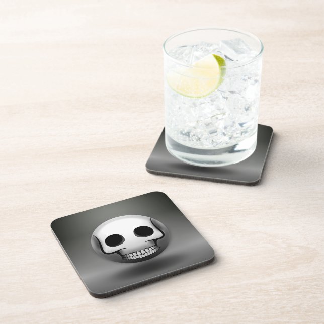 Dessous-de-verre Skullmoji Coaster (Right Side)