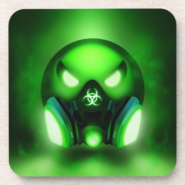 Dessous-de-verre Toxicmoji Coaster (Front)