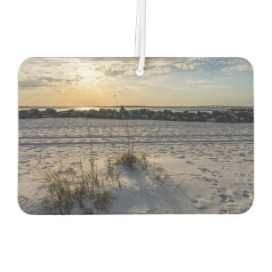 Destin Beach Florida Jetty Sunset Air Freshener