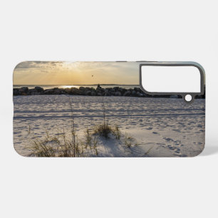 Destin Beach Florida Jetty Sunset Phone Case