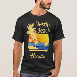 Destin Beach Florida Souvenir  Graphic T-Shirt