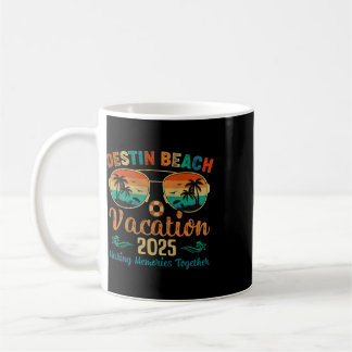 Destin Beach Florida Vacation 2025 Friends Family Coffee Mug