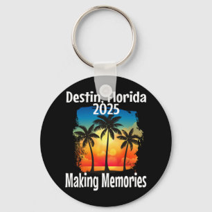 Destin Florida 2025 Making Memories Beach Vacation Key Ring