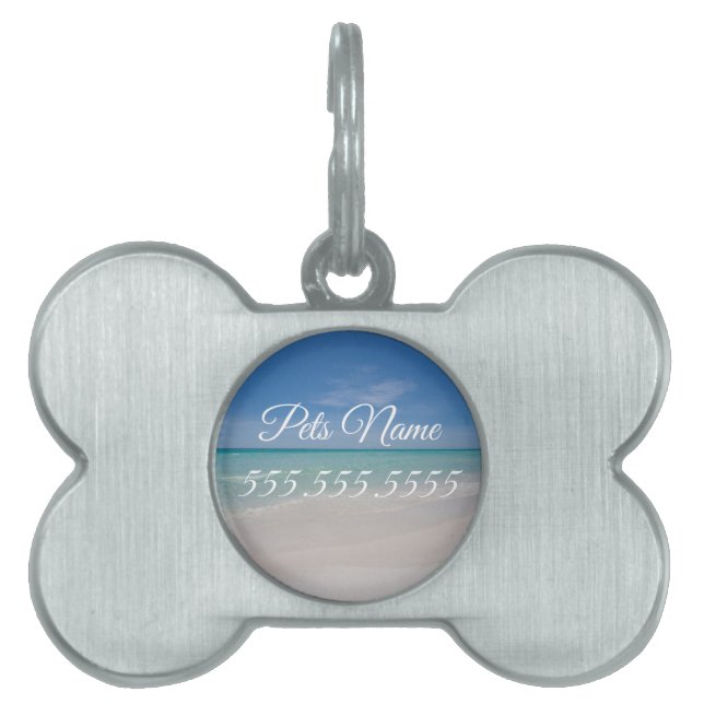 Destin Florida Beach Pet Tag (Front)