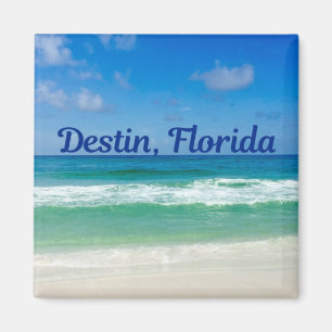 Destin Florida Beach Photograph Souvenir Magnet