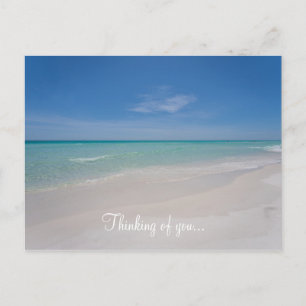 Destin Florida Beach Thinking Of You Postcard
