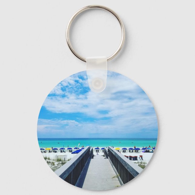 Destin Florida Beaches Key Ring (Front)