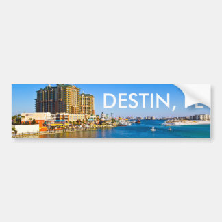 Destin Florida Bumper Sticker - Harbour Photo