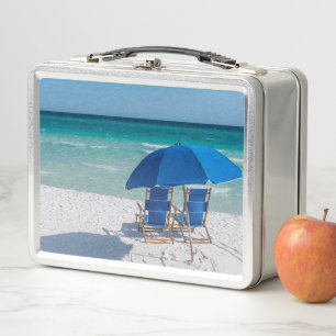 Destin Florida Chairs And Umbrella Lunchbox