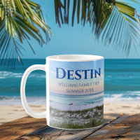 Destin Florida Custom Beach Vacation Keepsake