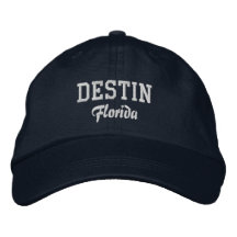 Destin Florida Embroidered Baseball Hat