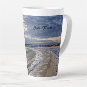 Destin Florida Evening Waves Latte Mug