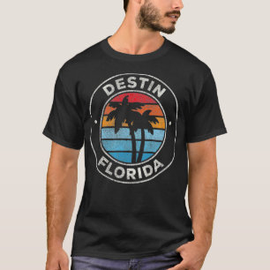 Destin Florida FL Vintage Graphic Retro 70s  T-Shirt