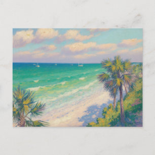 Destin Florida Painting Postcard