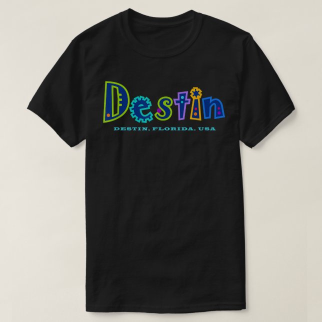 Destin Florida souvenir  T-Shirt (Design Front)