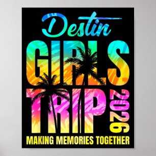 Destin Girls Trip 2026 Vacation Weekend Matching Poster