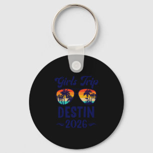 Destin girls trip beach vacation 2026 matching key ring
