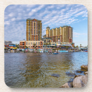 Destin Harbour Boardwalk Coaster Set