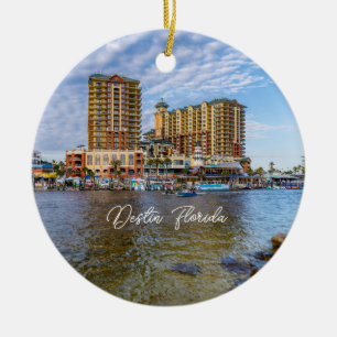 Destin Harbour Boardwalk Ornament Souvenir