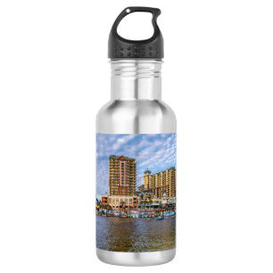 Destin Harbour Boardwalk Water Bottle